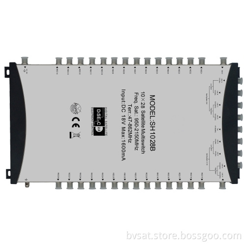 10 In 28 Out Hdtv Stand-alone Multiswitch